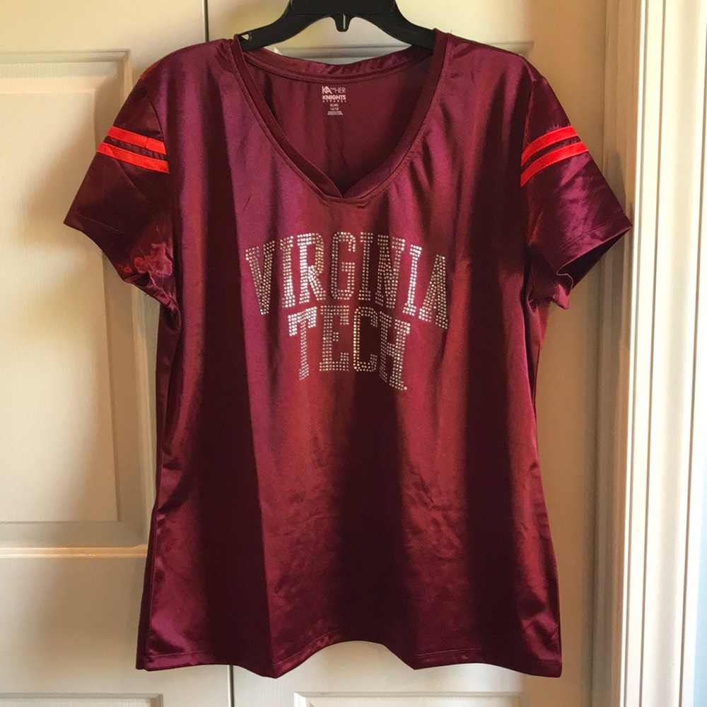 Virginia Tech bling jersey XL NWOT